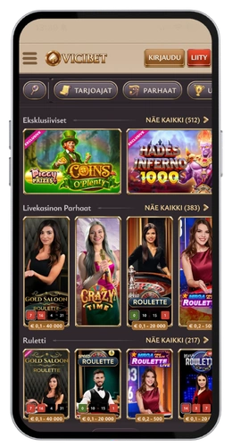 ViciBet Kasino App
